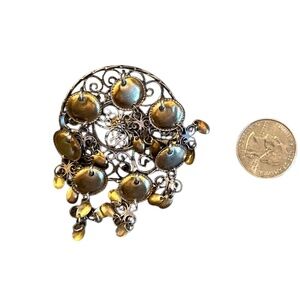 Vintage Norwegian Solje wedding pin/ brooch